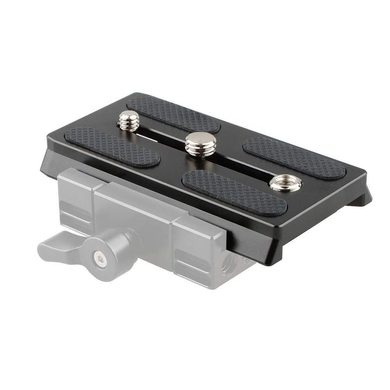 CAMVATE Camera Quick Release Base Plate with 1/4" & 3/8" Threads Compatible with Manfrotto577/ 501/504 Tripod - 2149 - Image 3